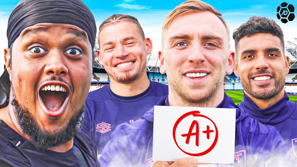 CHUNKZ GETS SCHOOLED BY KALVIN PHILLIPS, JARROD BOWEN & EMERSON 👀