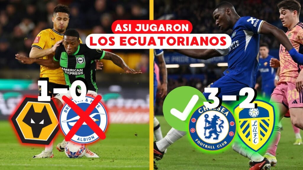 ✅MOISES CAICEDO pasa a CUARTOS y ❌ ESTUPIÑAN ELIMINADO de la FA CUP 🏆| 🇪🇨 ASISTENCIA de MOI
