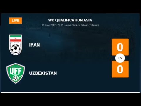 Live Iran vs Uzbekistan World Cup Qualifiers Third round live stream hd link & live commentary