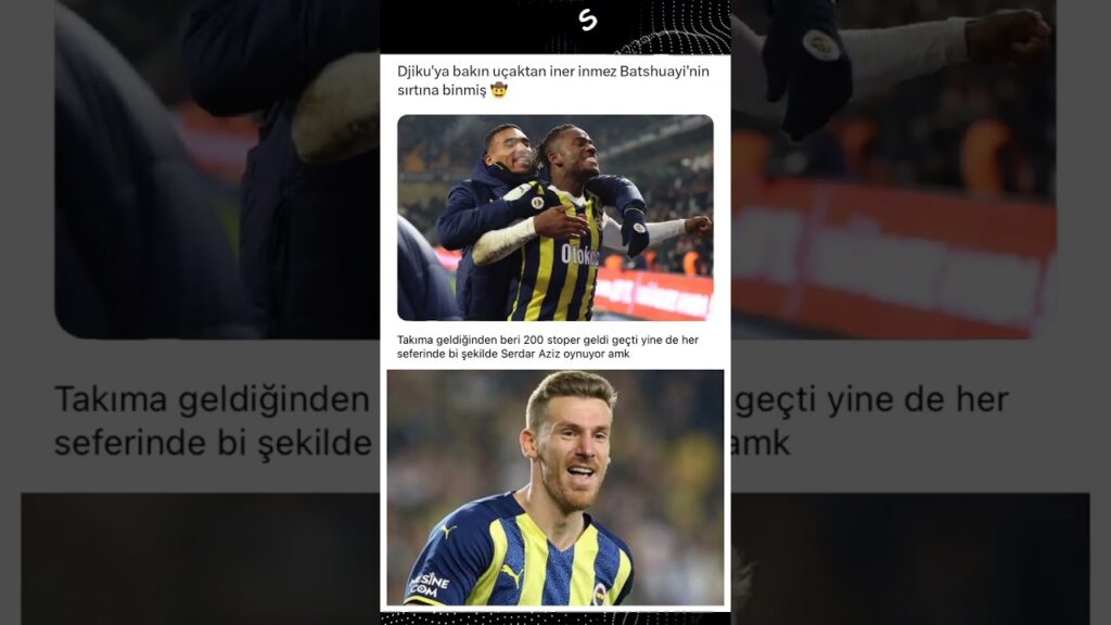 Ne düşünüyorsunuz siz #djiku #serdaraziz #football