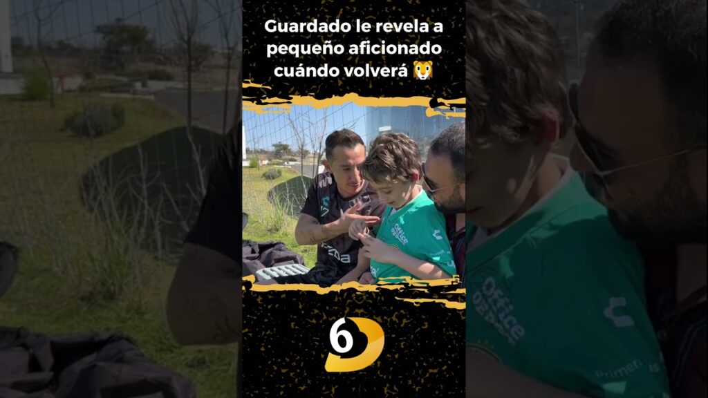 Pequeño aficionado cumple su sueño de conocer a Andrés Guardado | #shorts