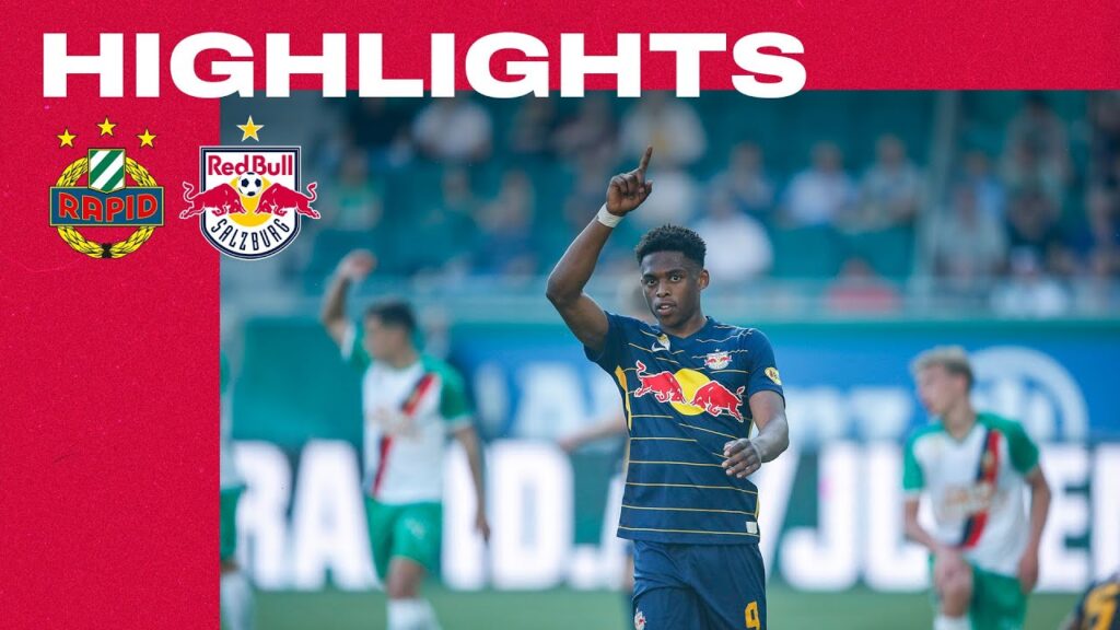 60s HIGHLIGHTS BUNDESLIGA | Rapid 0-1 Salzburg | Umkämpfter Sieg in Wien