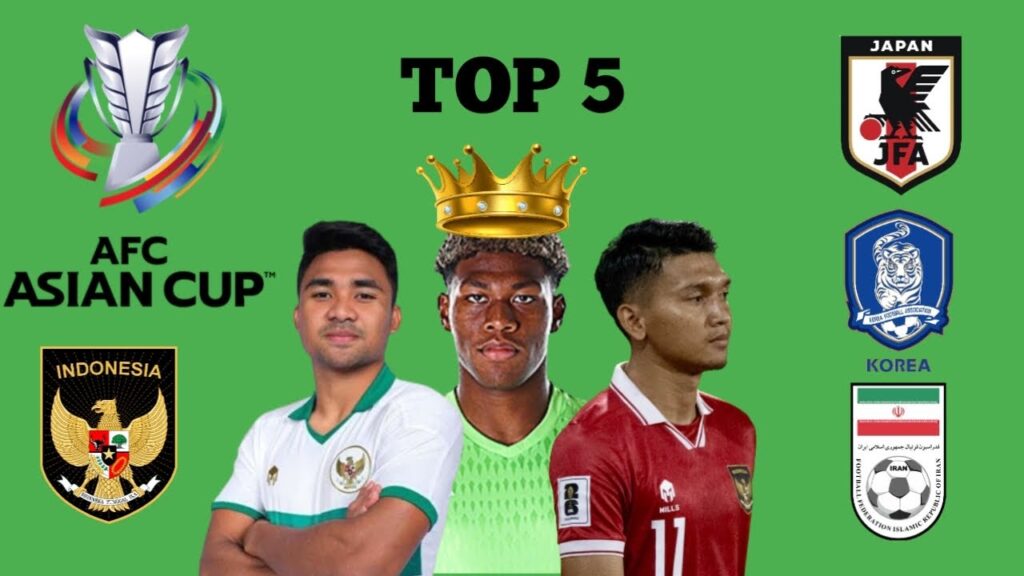 Top 5 Timnas dengan market value tertinggi di Piala Asia