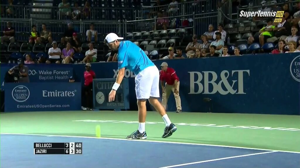 Bellucci T. 0-2 Jaziri M.-- set2 HD