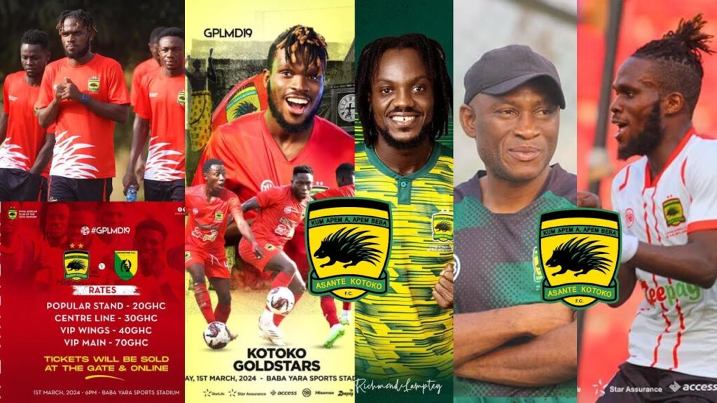 🔴⚽🔴KOTOKO EXCLUSIVES🔥🎯COACH OGUM STRONG SQUAD VS GOLDSTARS🔥💪-NURUDEEN BACK LAMPTEY TO MISS -MUKWALA