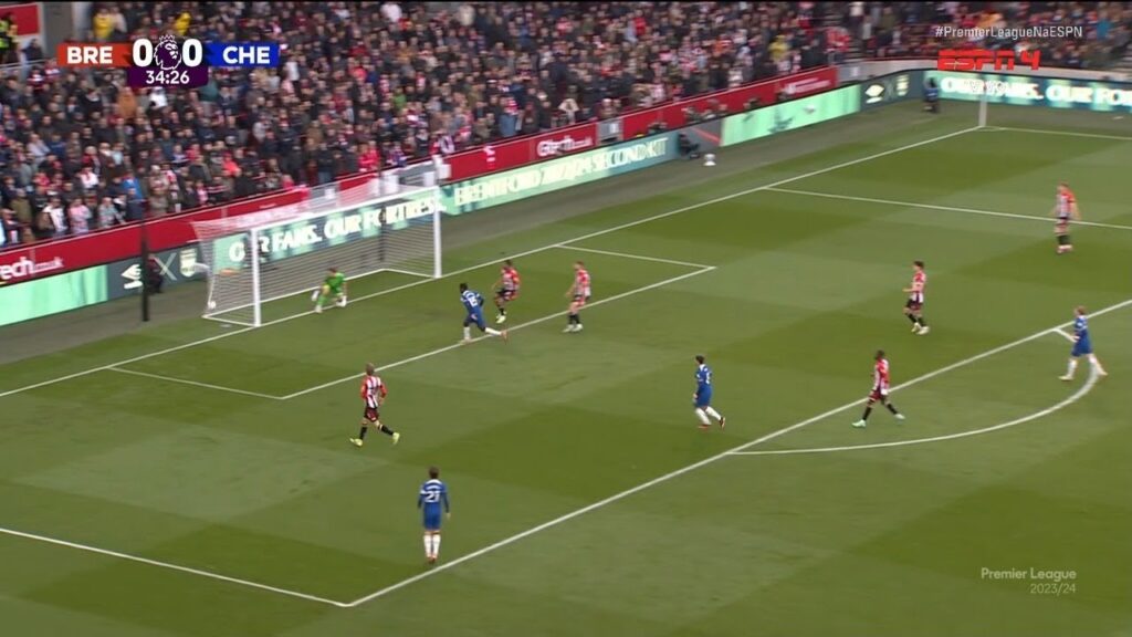 Nicolas Jackson Goal | Brentford vs Chelsea 0-1 Extended Highlights | Premier League 2023/24