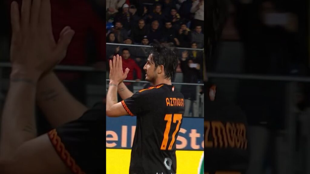 🙏 SARDAAAAAAAAAAAAAAAR! 💥 #asroma #azmoun #goals #seriea #dajeroma