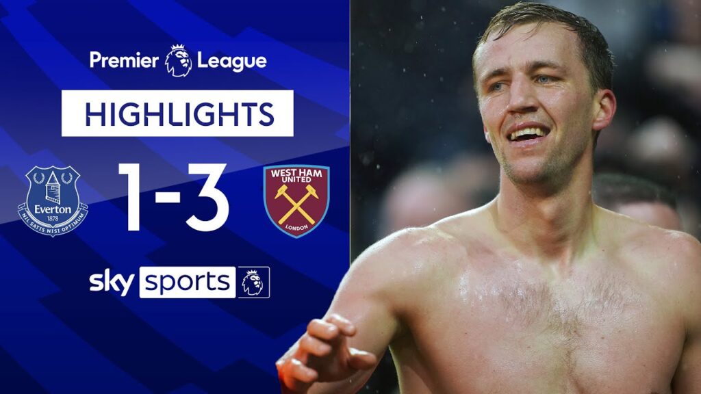 Two late goals secure DRAMATIC West Ham win! 😱 |  Everton 1-3 West Ham | Premier League Highlights