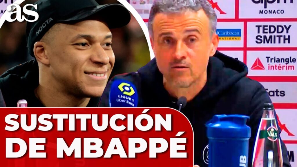 LUIS ENRIQUE y el cambio de MBAPPÉ AL DECANSO