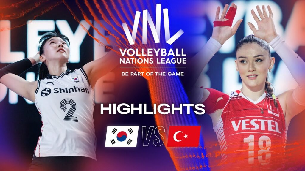 🇰🇷 KOR vs. 🇹🇷 TUR - Highlights Week 1 | Women's VNL 2023