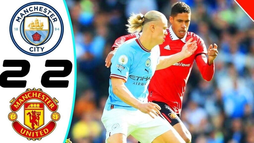 Manchester City vs Manchester United 2-2 All Goals and Football Highlights 2024