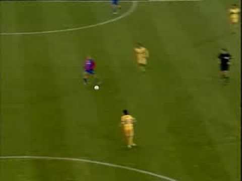 Hakan Yakin CL 2002 Goal vs La Coruna