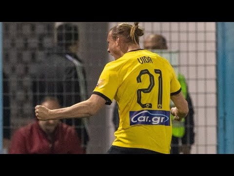 PAS Lamia 1964 vs AEK Athens 1-3 Domagoj Vida, Steven Zuber & Niclas Eliasson score in win