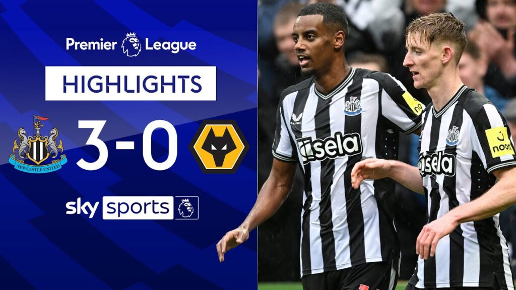 Newcastle return to home form against Wolves 🔥 | Newcastle 3-0 Wolves | Premier League Highlights