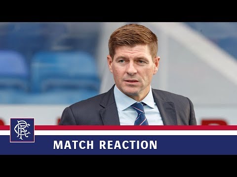 REACTION | Steven Gerrard | Rangers 6-0 St Joseph's