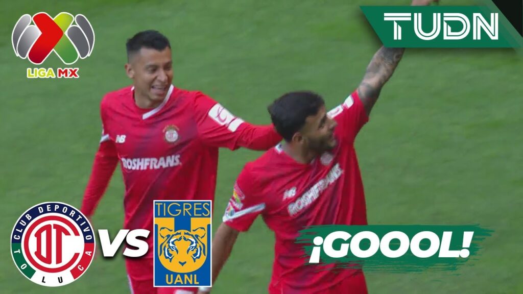 ¡LLEGÓ EL EMPATE! VEGA lo firmó | Toluca 1-1 Tigres | CL2024 - Liga Mx J10 | TUDN