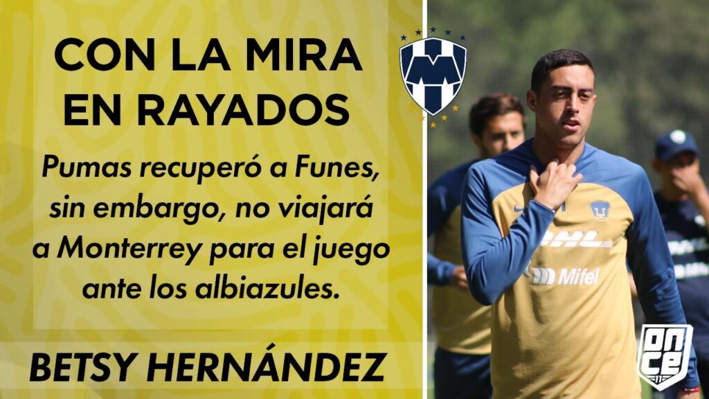 Pumas recuperó a Rogelio Funes Mori | ONCE Diario