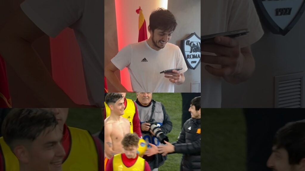 ⚽️ Sardar ❤️😅 #asroma #football #seriea #azmoun