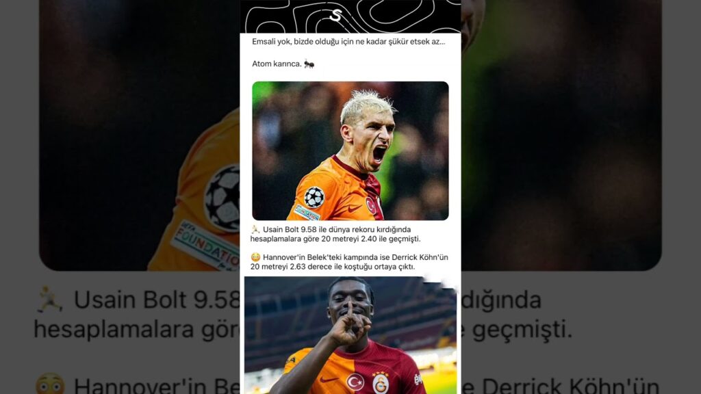 Galatasaray'ın atom karıncası Lucas Torreira