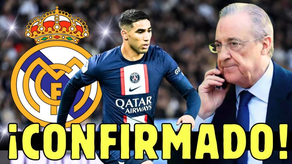 SE ACABA DE CONFIRMAR| FLORENTINO FICHA A HAKIMI PARA EL 2...| NOTICIAS del REAL MADRID HOY