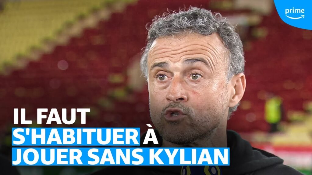 🗣 LUIS ENRIQUE S'EXPLIQUE SUR LE REMPLACEMENT DE KYLIAN MBAPPÉ