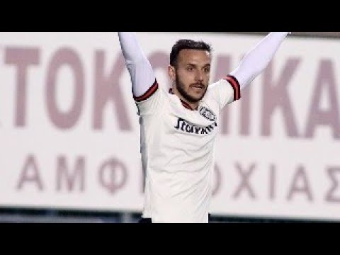 Panetolikos vs PAOK Thessaloniki 1-3 Andrija Zivkovic & Giannis Konstantelias score in win