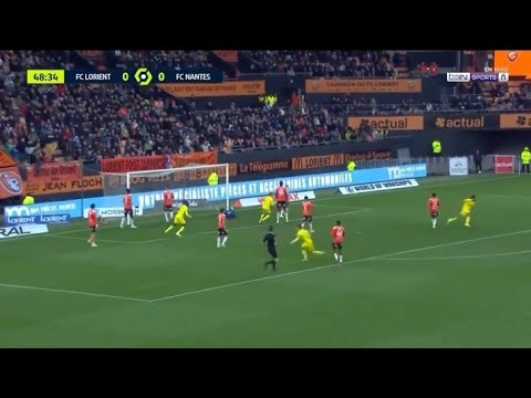 FC Lorient vs FC Nantes 0-1 Jean-Charles Castelletto score only goal in win for Nantes Match recap