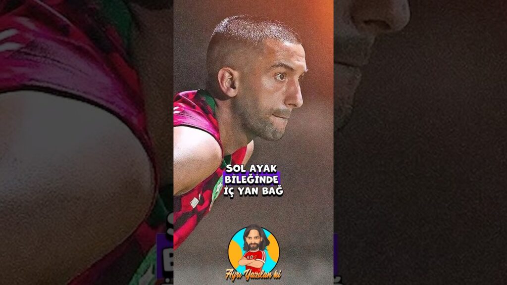 Hakim Ziyech’in İlginç Sakatlık Raporu 😳 #galatasaray
