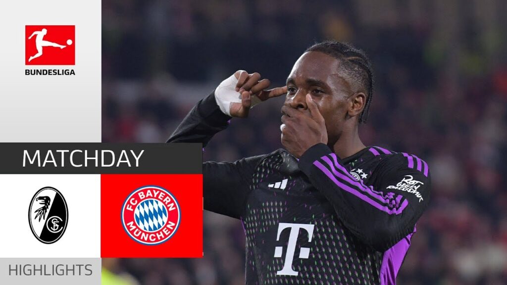 SC Freiburg - Bayern München | 2:2 | Zusammenfassung | Bundesliga 2023-24 | freiburg bayern