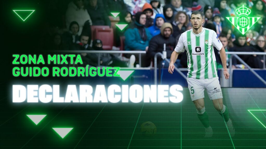 Guido Rodríguez: "Quedan partidos y nos tenemos que seguir haciendo fuertes"  | Real BETIS Balompié