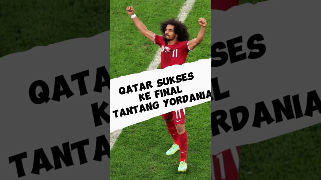 Qatar sukses ke final tantang Yordania #afcasiancup2023 #shortvideo #shorts