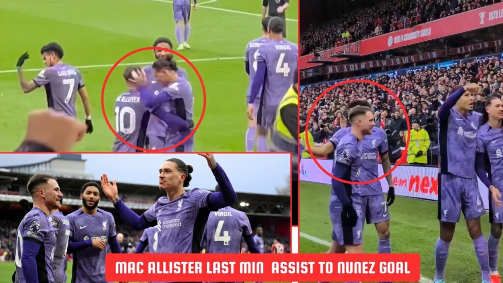 Crazy Reaction To🇦🇷Mac Allister Last Min Assist To Nunez Goal