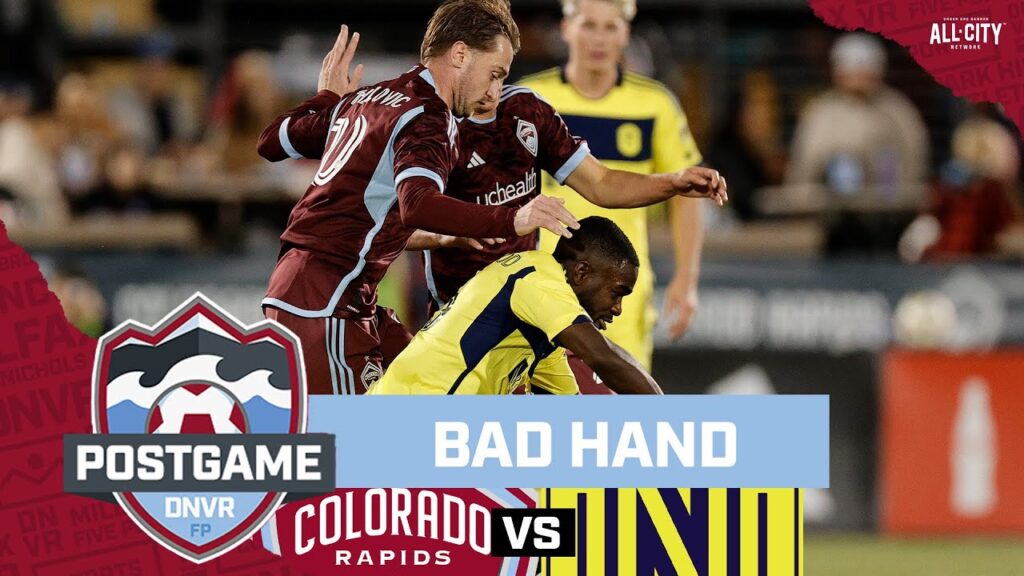 Jonathan Lewis and the Colorado Rapids blow it against Nashville SC