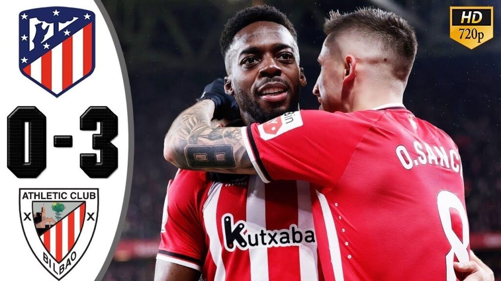 Atletico Madrid vs Athletic Bilbao 0-3 Highlights & All Goals 2024 HD
