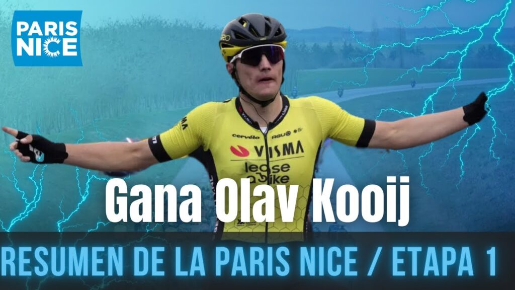 Resumen etapa 1 de Paris Nice / Egan Bernal protagonista de la primera etapa de la Paris-Niza🔥🚴‍♂️