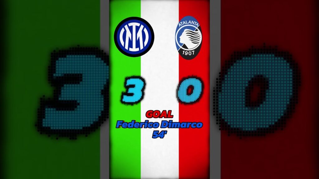 (4 - 0) INTER MILAN VS ATALANTA #intermilan #football #atalanta  #manchesterunited #liverpool