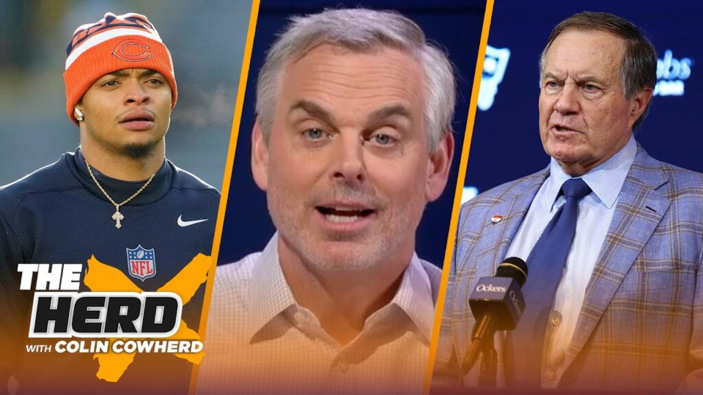 Justin Fields trade may happen this week, Belichick unhappy with ‘The Dynasty’ portrayal | THE HERD Justin Fields trade may happen this week, Belichick unhappy with 'The Dynasty' portrayal | THE HERD