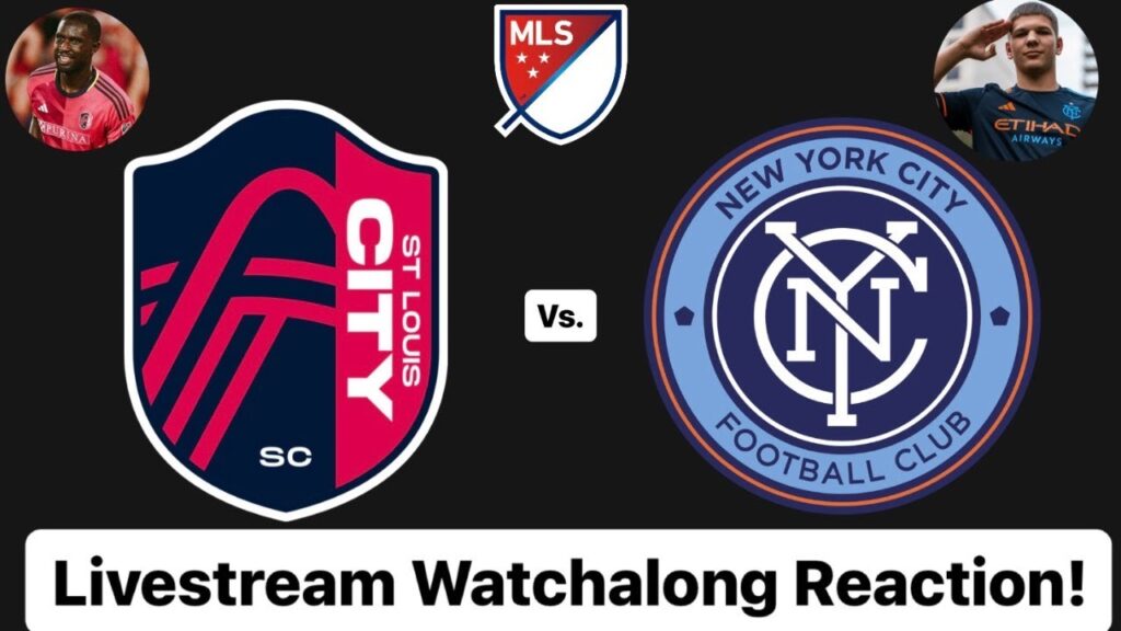 St. Louis CITY SC Vs. New York City FC Livestream Watchalong Reaction