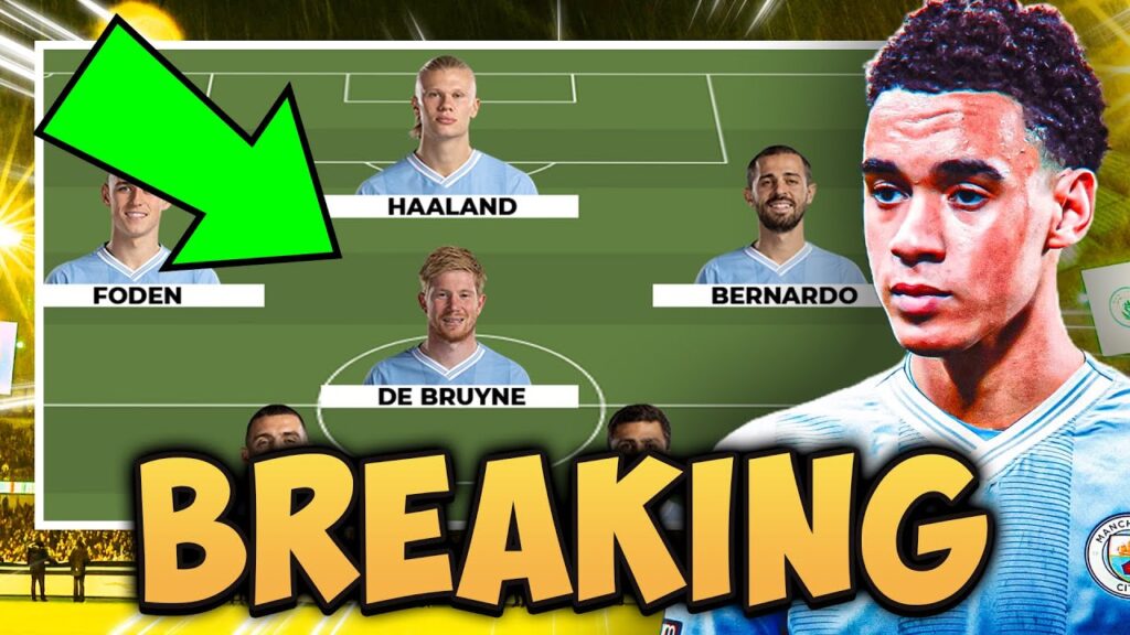 MAN CITY WANTS JAMAL MUSIALA TO REPLACE KDB!!! - PREDICTED LINE UP VS MAN UNITED