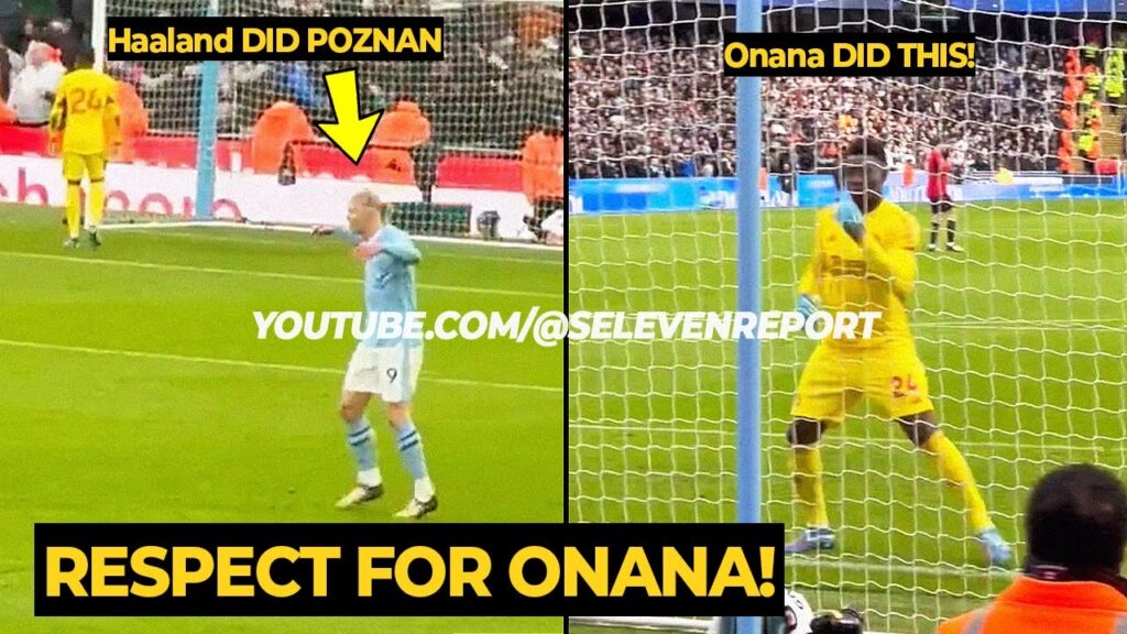 Andre Onana responded to Haaland's Poznan celebration after United's loss vs Man City | Man Utd News