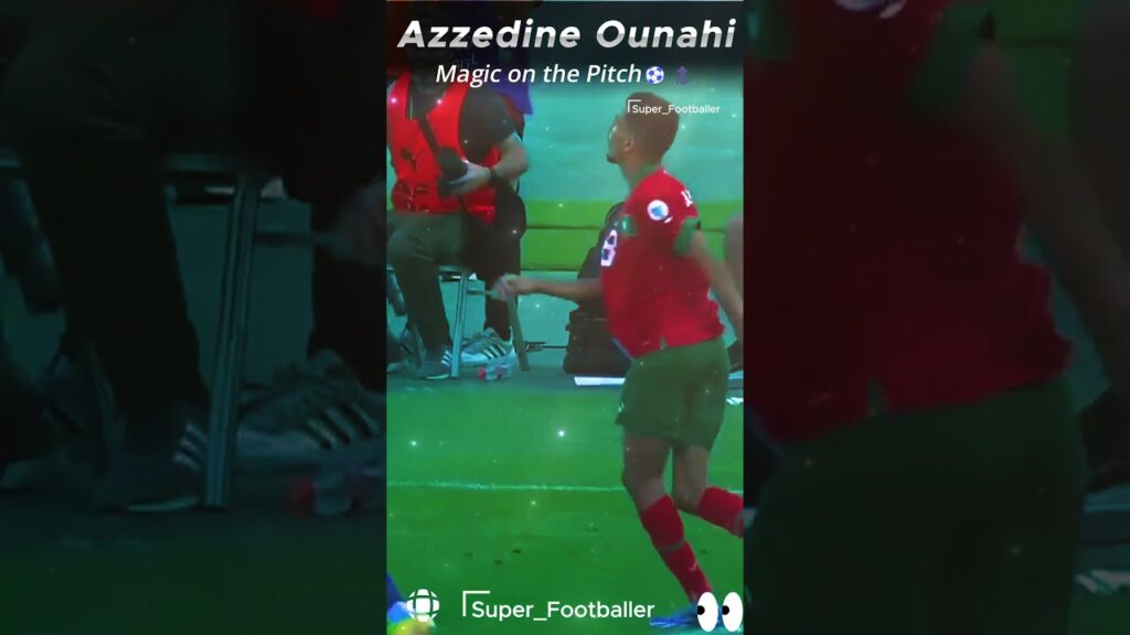 Azzedine Ounahi – Magic on the Pitch!⚽#morocco #maroc #skills Azzedine Ounahi - Magic on the Pitch!⚽#morocco #maroc #skills