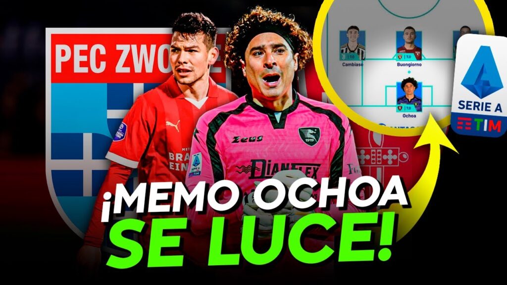 ¡POR ESTE PARTIDO OCHOA ESTUVO en el XI IDEAL de ITALIA! 🤯🔴 | ¡ASISTENCIA de СНՍСKY LΟZANΟ!