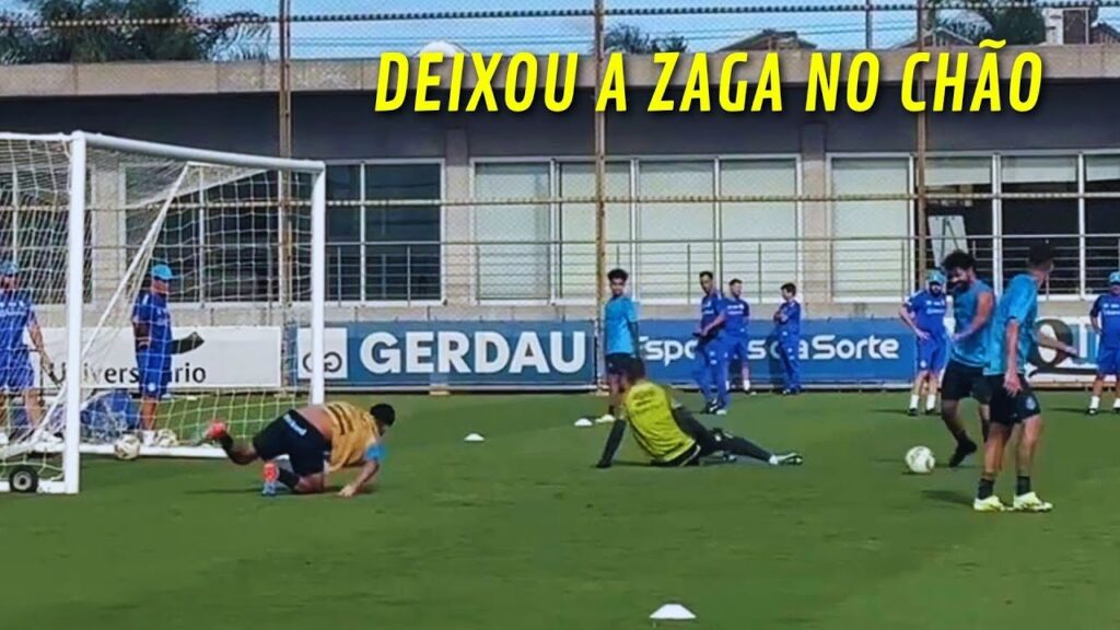 CHUVA DE GOLS DO DIEGO COSTA NO TREINO DO GRÊMIO