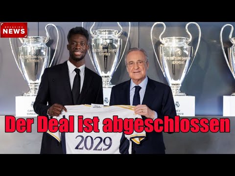 Offiziell ist der Vertrag mit Alphonso Davies beendet – er wird im Sommer zu Real Madrid wechseln