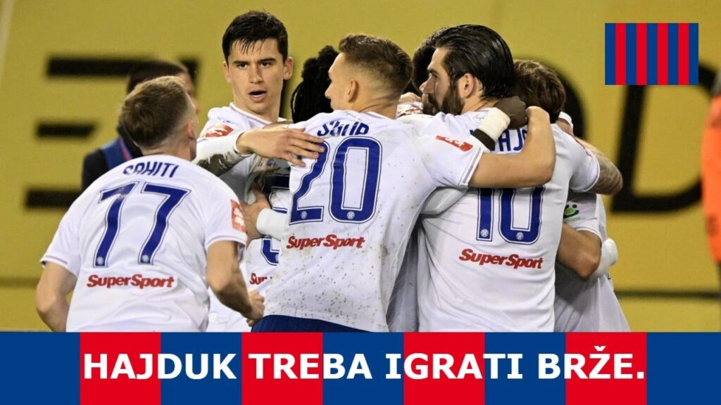 HAJDUK TREBA IGRATI BRŽE