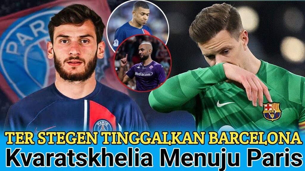 KHVICHA KVARATSKHELIA BINTANG NAPOLI PENGGANTI MBAPPE DI PSG 🔥 TER STEGEN MENUJU TIMUR TENGAH 😱