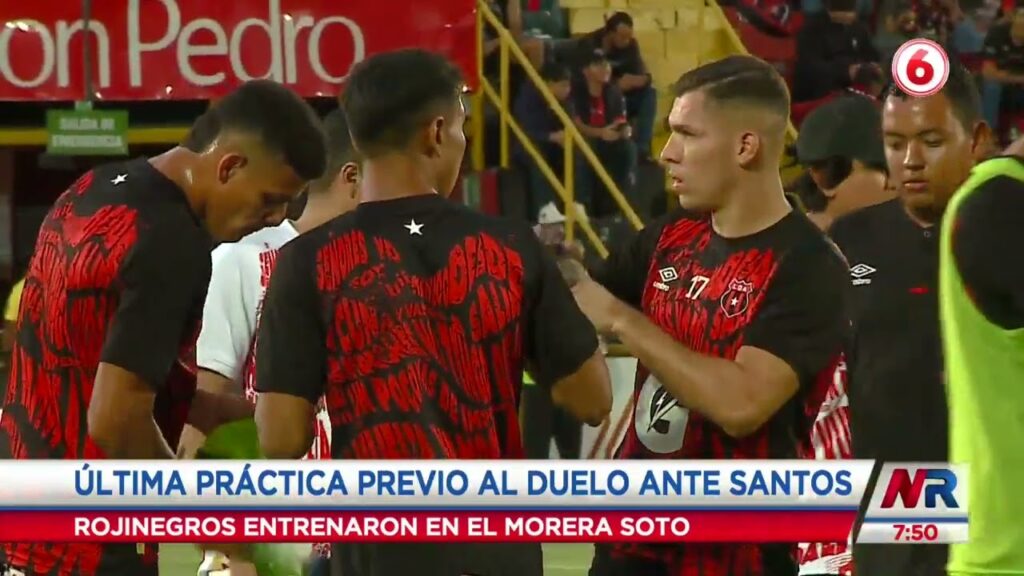 Johan Venegas y Yael López formaron parte de los trabajos colectivos