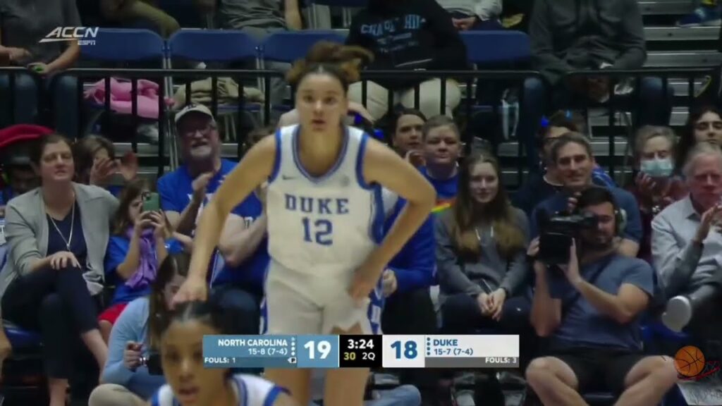 Duke Delaney Thomas vs UNC - FULL HIGHLIGHTS | February 11th 2024 | 2023-24 NCAA Season