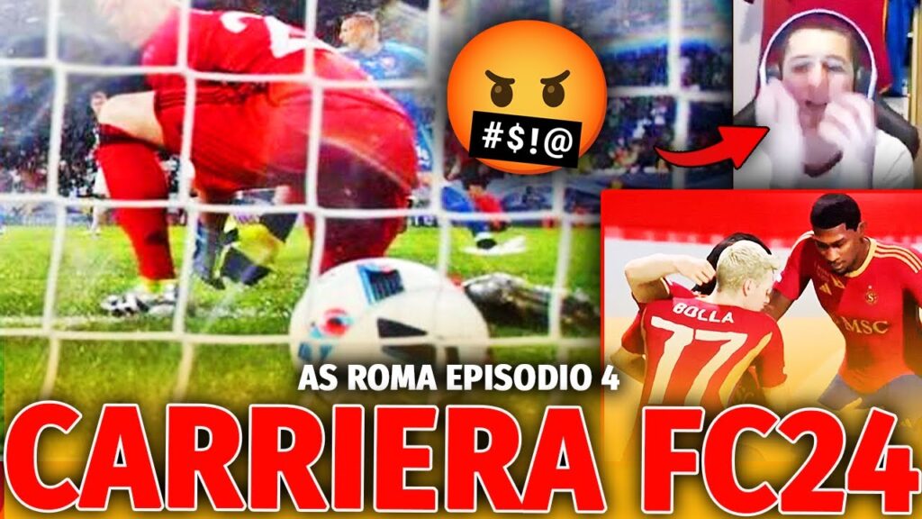 SFOGO IN CARRIERA: HO UNA SEDIA IN PORTA!! ERA MEGLIO RUI PATRICIO!!  - AS ROMA EP.4 FC24