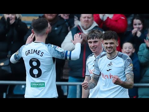 Swansea City vs Blackburn Rovers 2-1 Joe Allen & Jamie Paterson score in win for Swansea Match recap